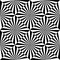 OPTIC ART SEAMLESS VECTOR PATTERN. ILLUSION MONOCHROME TEXTURE. STIPED LINES GEOMETRIC BACKGROUND