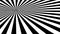 Optical illusion. Deception. Abstract futuristic background from black and white stripes. Vector