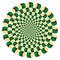 Optical illusion Spin Cycle (Vector)