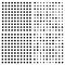 Optical illusion. Squares Patterns