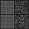 Optical illusion. Squares Patterns