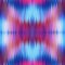 Optical kaleidoscope blur texture background. Seamless washed out symmetry ombre effect. 80s style retro geometric