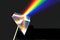 Optical prism and rainbow