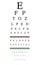 Optometrist chart