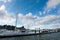 Opua marina at the Bay of Islands New Zealand