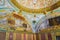 Opulent interior of Imperial Council Chamber Topkapi Palace Istanbul Turkey