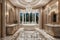 Opulent Marble Bathroom Sanctuary .AI Generated
