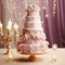 Opulent Romance: Exquisite Wedding Cake Design