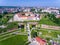 Oradea fortress aerial view