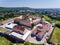 Oradea fortress aerial view