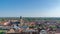 Oradea - St. Nicholas Cathedral viewed from above, Romania