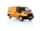 Orange 3d van