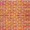 Orange abstract colorful damaged rustic brick wall brickwork stonework masonry texture background pattern