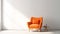 Orange Accent Chair