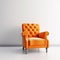 Orange Accent Chair
