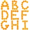 Orange alphabet