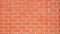 Orange antique brick wall.