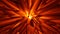 Orange Audio Visualizer or Abstract Explode Motion Background