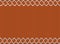 Orange autumn fabric template.