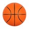 Orange basketball ball