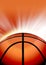 Orange Basketball Sport Background