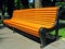 Orange bench