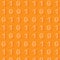 Orange binary code background. Seamless pattern.