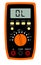 Orange and Black Multimeter Displaying `OL`