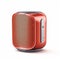 Orange Bluetooth Speaker - Realistic Rendering