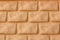 Orange brick background for designer