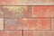 Orange brick tiles texture