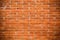 Orange brick wall