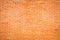 Orange brick wall antique texture background