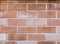 Orange brickwall surface for texture background