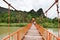 Orange bridge Vang Vieng Laos