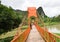 Orange bridge Vang Vieng Laos