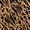 Orange Bright Spots Safari pattern, tiger print orange seamless background