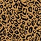 Orange Bright Spots Safari Tiger seamless pattern, tiger print