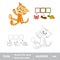 Orange cat. Task and answer