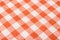 Orange Checked Kitchen Towel Texture