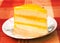 Orange cheese cake