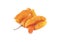 Orange cheiro smell peppers isolated over white background. Typical brazilian ingredient