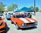 Orange Chevrolet Z/28 Camaro Displayed At Car Show