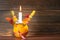 Orange Christingle is a symbolic object used in the Advent, Christmas and Epiphany services of many Christian denominations