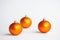 Orange Christmas Tree balls - orange Weihnachtskugeln