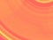 Orange circle pastel background.