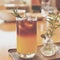 Orange Cold brew coffee water with rosemary, Herbal water drinking at Cafe