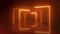 Orange color modern glowing neon lines modern looped motion graphics animated background