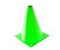 Orange cone, road barrier isolated on a white background