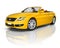 Orange Convertible 3D Sport Car